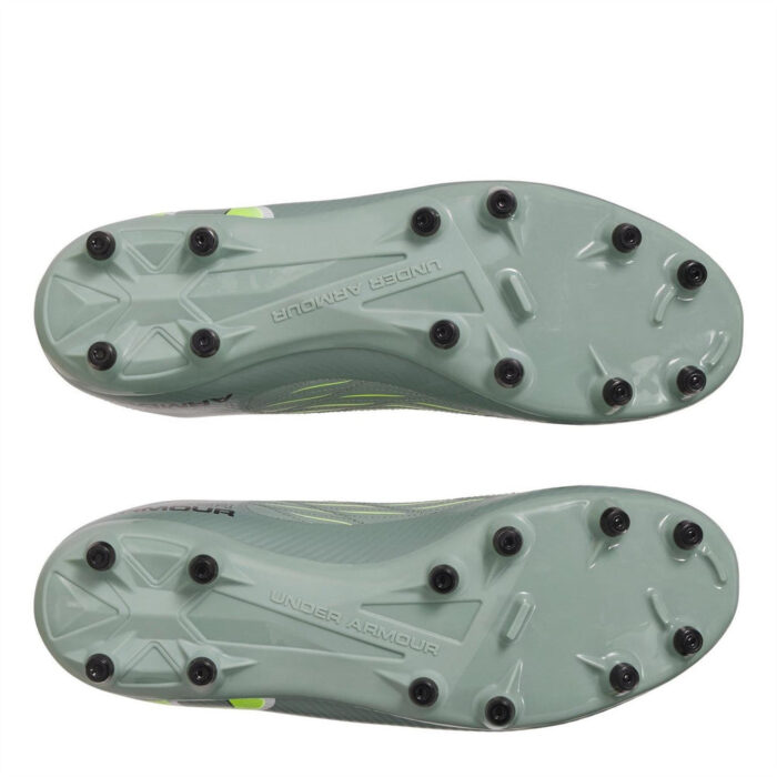 Under Armour Magnetico Select 4 Junior Firm Ground Football Boots – .Green – view 3