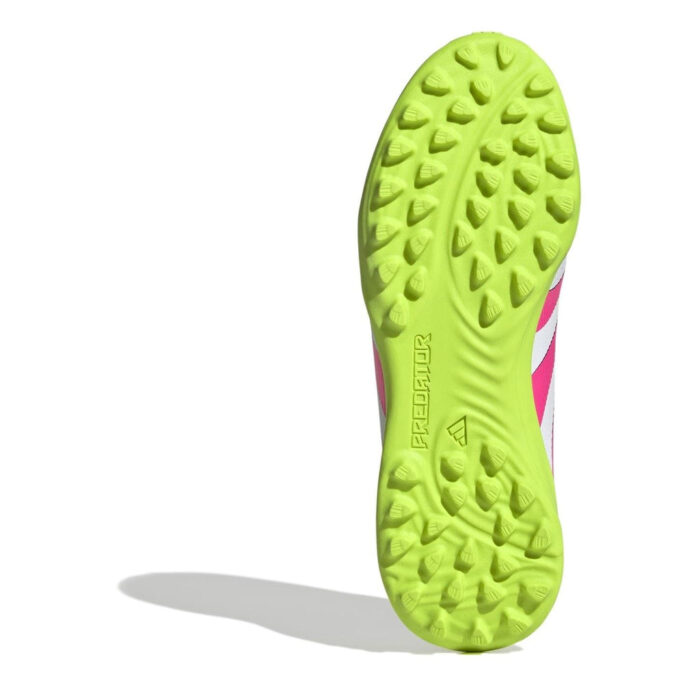 adidas Predator Junior Turf Football Boots – White/Pink – view 6