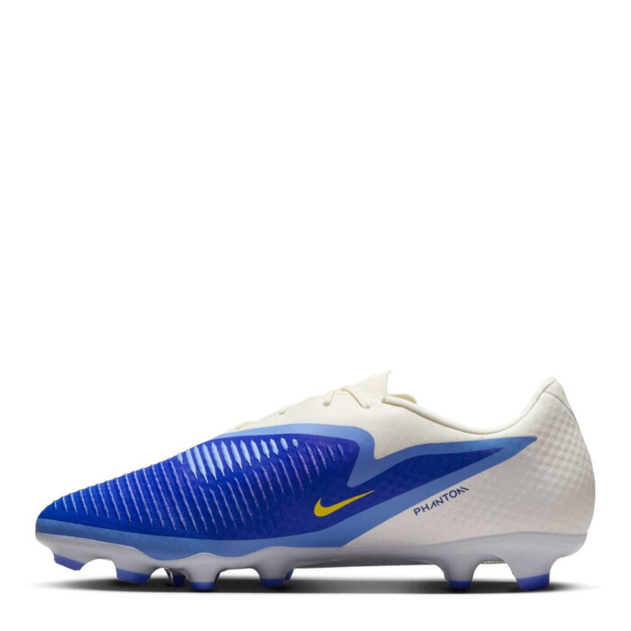 Nike Phantom 6 Low Firm Ground Football Boots – Blue/Black – view 2