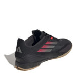 adidas F50 Indoor Football Boots – Black/Iron/Red – view 4