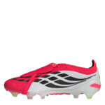 adidas Predator Firm Ground Football Boots – Red/Blk/White – view 2