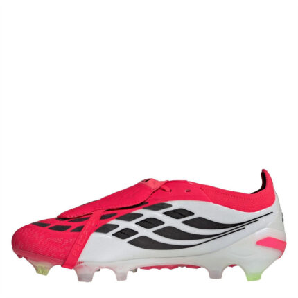 adidas Predator Firm Ground Football Boots – Red/Blk/White – view 2
