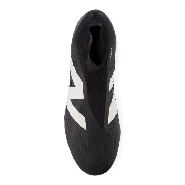 New Balance Tekela V4+ Firm Ground Football Boots – Black/White – view 3