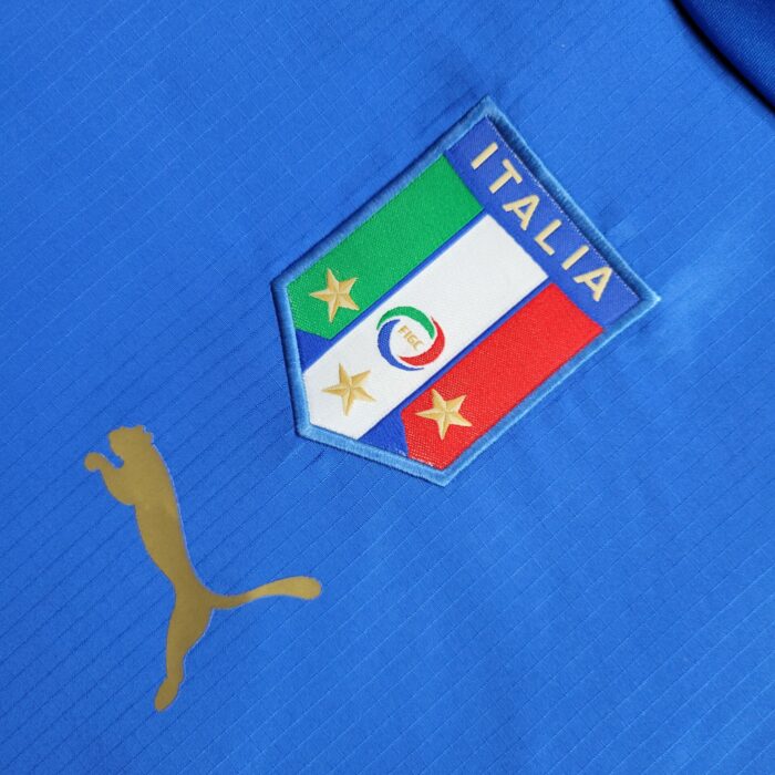 Retro Italy 2006 Home Jersey - Image 5