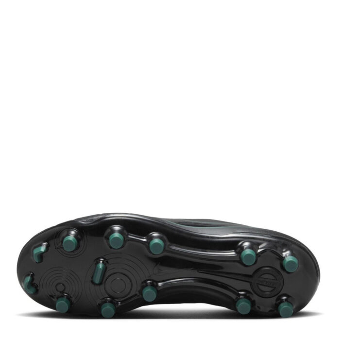 Nike Tiempo Legend 10 Junior Firm Ground Football Boots – Black/Green - Image 3