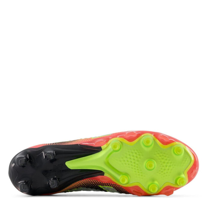 New Balance Tekela V4+ Firm Ground Football Boots – Black/Red – view 5