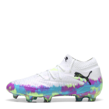 Puma Womens Future 8 Firm Ground Football Boots – White/Multi – view 2
