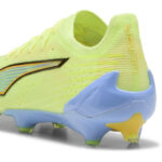 Puma Womens Ultra 5 Firm Ground Football Boots – Ice/Yellow – view 5