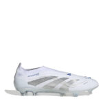adidas Predator Firm Ground Football Boots – White/Silver