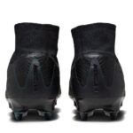 Nike Zoom Mercurial Superfly 10 Soft Ground Football Boots – Black/Green – view 5