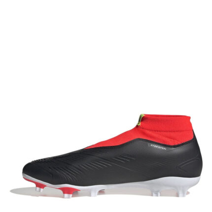 adidas Predator 24 Firm Ground Football Boots – Black/White/Red – view 2