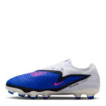 Nike Phantom 6 Junior Multi-Ground Football Boots – Blue/Wht/Pink – view 2