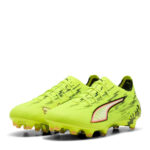 Puma Womens Ultra 5 Firm Ground Football Boots – Yellow/Black