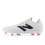 New Balance Furon V7+ Destroy Firm Ground Football Boots – White/Black - Image 6
