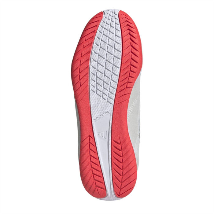 adidas Junior Indoor Football Boots – Wht/Blk/Greone - Image 6