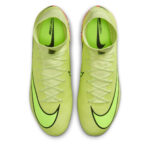 Nike Zoom Mercurial Superfly 10 Firm Ground Football Boots – Volt/Crimson – view 6