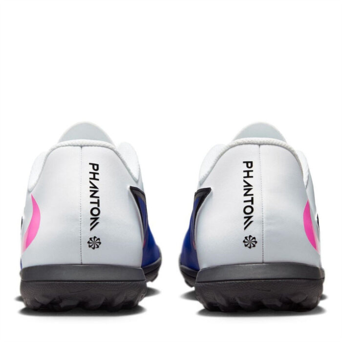 Nike Phantom 6 Low Turf Football Boots – Blue/Wht/Pink – view 5