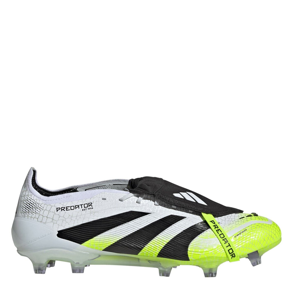 adidas Predator Firm Ground Football Boots – White/Blk/Lemon adidas Predator Firm Ground Football Boots – White/Blk/Lemon