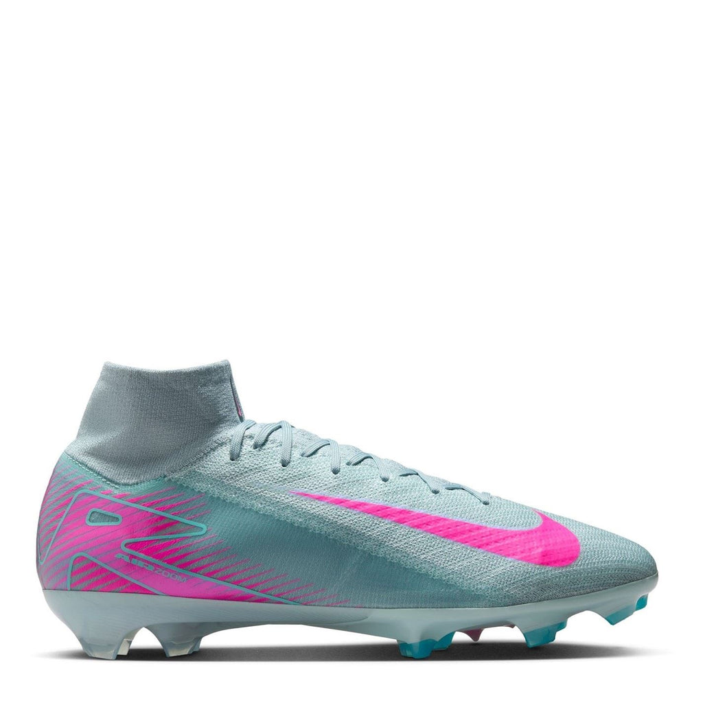 Nike Mercurial Superfly 10 Firm Ground Football Boots – Grey/Pink