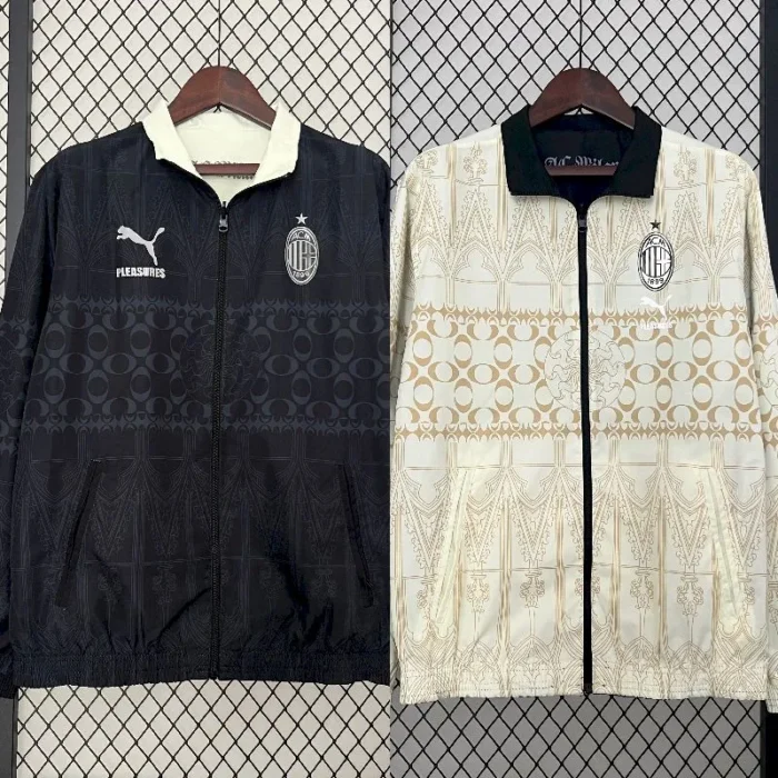 Mens AC Milan 2024 Reversible Jacket - Image 2