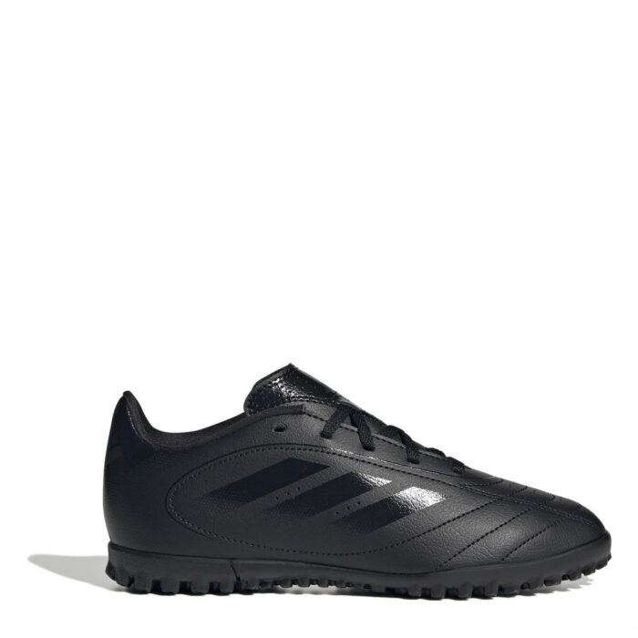adidas Goletto Viii Junior Turf Football Boots – Black/Black - Image 7