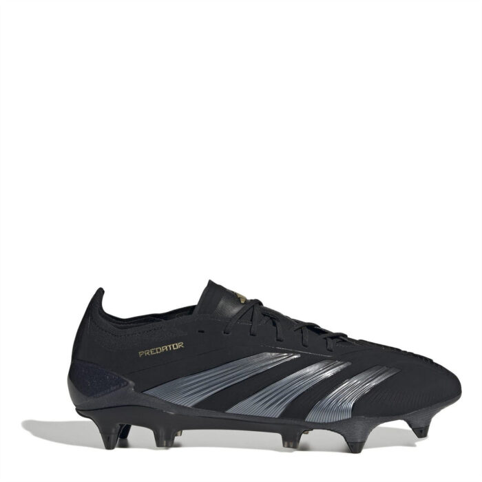 adidas Predator 24 Soft Ground Football Boots – Core Black/Crbn – view 7