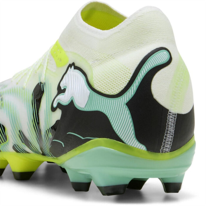 Puma Future 8 Firm Ground Football Boots – Mint/White – view 5