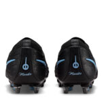 Nike Tiempo Soft Ground Football Boots – Black/Blue – view 4