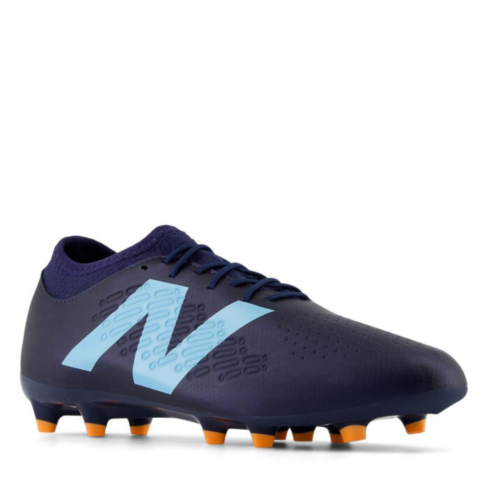 New Balance Tekela V4+ Magique Firm Ground Football Boots – Navy/Sky Blue – view 4
