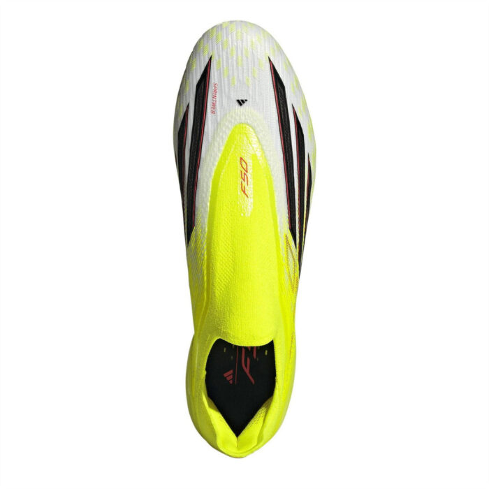 adidas F50 Firm Ground Football Boots – Solar Yellow – view 6