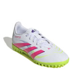 adidas Predator Junior Turf Football Boots – White/Pink - Image 3