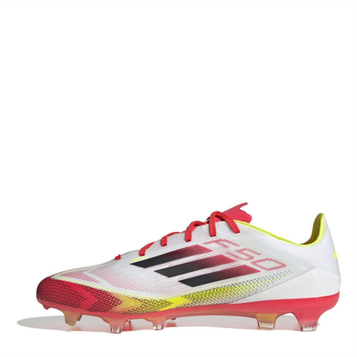 adidas F50 Firm Ground Football Boots – White/Red – view 8