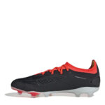 adidas Predator 24 Firm Ground Football Boots – Black/White/Red – view 2