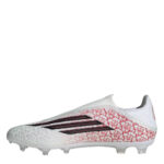 adidas F50 Firm Ground Football Boots – White/Blk/Red – view 2