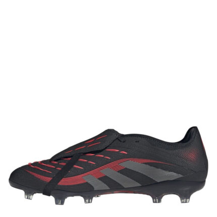 adidas Predator Firm Ground Football Boots – Black/Grey – view 2