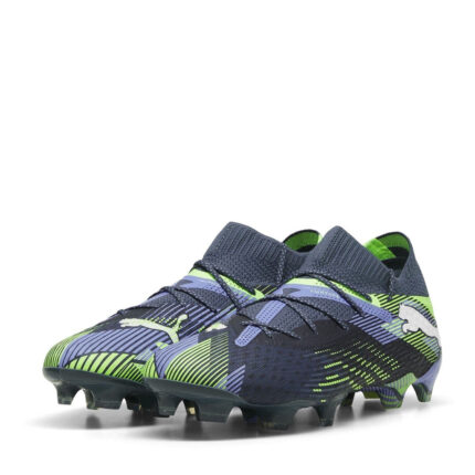 Puma Womens Future 7 Firm Ground Football Boots – Grey/White/Grn