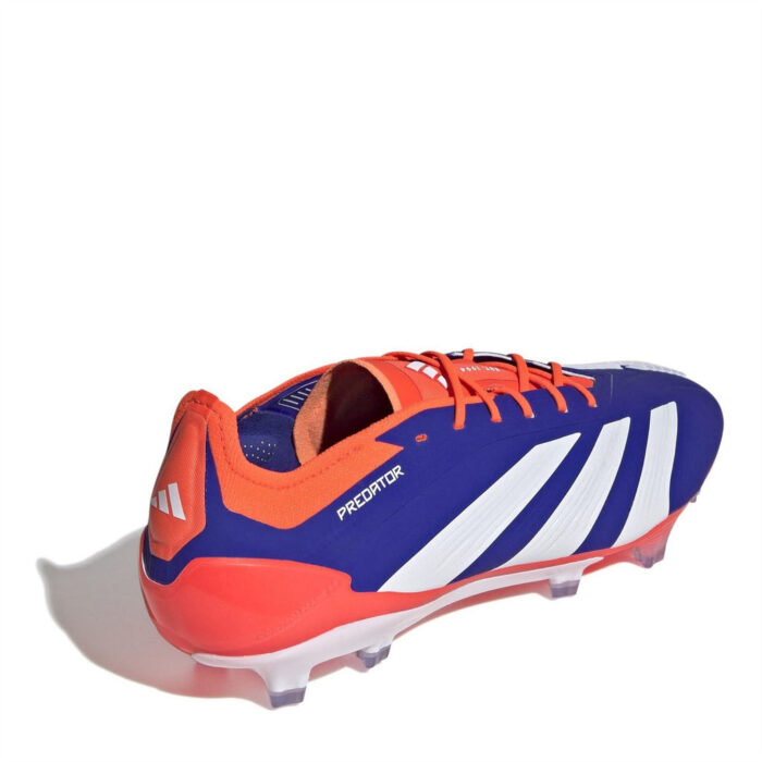 adidas Predator Firm Ground Football Boots – Blue/Wht/Red – view 4
