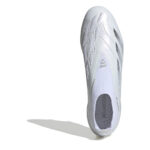 adidas Predator 24 Firm Ground Football Boots – White/Silver – view 5