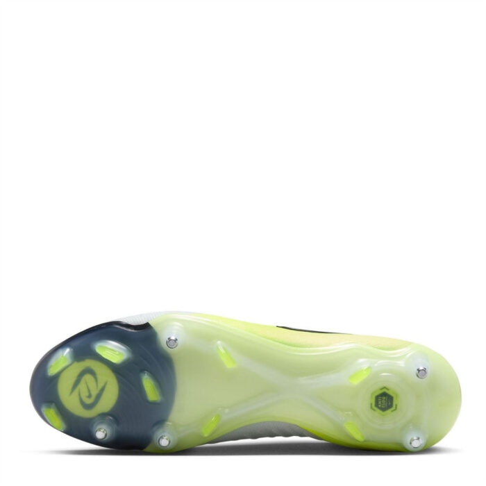 Nike Phantom Gx 2 Soft Ground Football Boots – Silver/Volt - Image 3