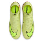 Nike Mercurial Superfly 10 Firm Ground Football Boots – Volt/Crimson – view 6