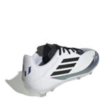 adidas F50 Junior Firm Ground Football Boots – White/Purple – view 4