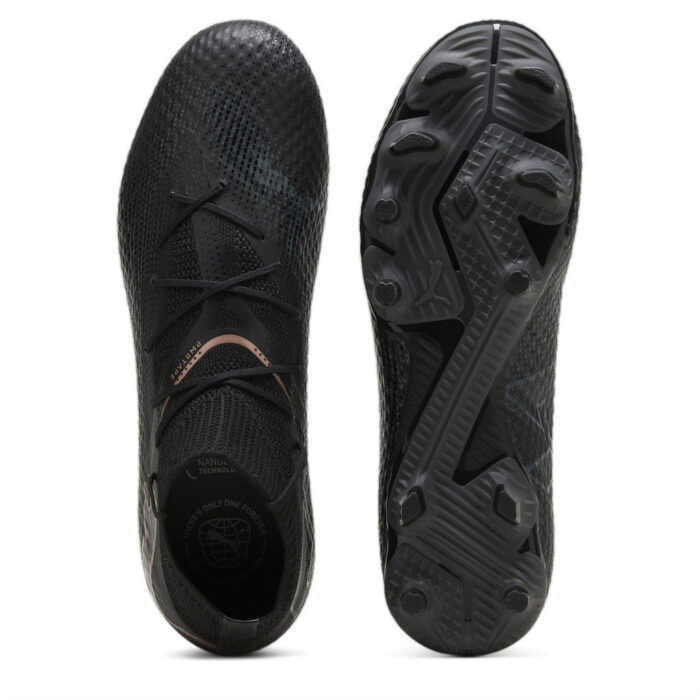 Puma Future 7 Firm Ground Football Boots – Black/Rose – view 3