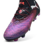 Puma Future 8 Firm Ground Football Boots – Black/Purple – view 6