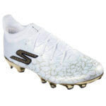 Skechers Skx_01 Diamond Firm Ground Football Boots – White/Gold – view 3