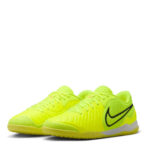 Nike Tiempo Legend 10 Indoor Football Boots – Volt/Black – view 4