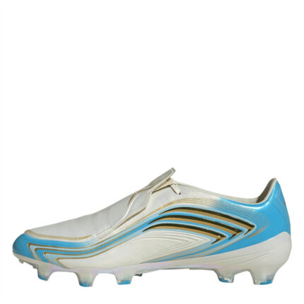 adidas F50 Firm Ground Football Boots – Cream/Blu/Gold – view 2