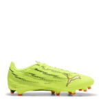 Puma Ultra 5 Firm Ground Football Boots – Yellow/Black – view 4