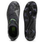 Puma Future 8 Junior Firm Ground Football Boots – Black/Green – view 3