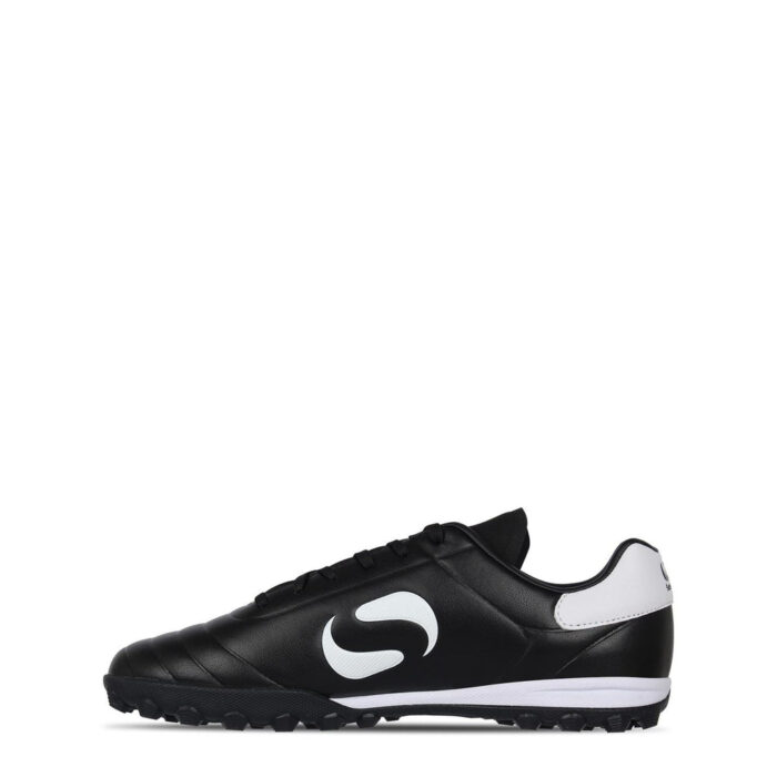 Sondico Mens Strike Turf Football Boots – Black/White – view 2