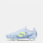 Sondico Blaze Firm Ground Football Boots – Purple/Lime - Image 2
